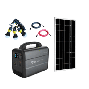 Bluetti AC100 ONE Panel Solar Generator Kit - Portable Generator
