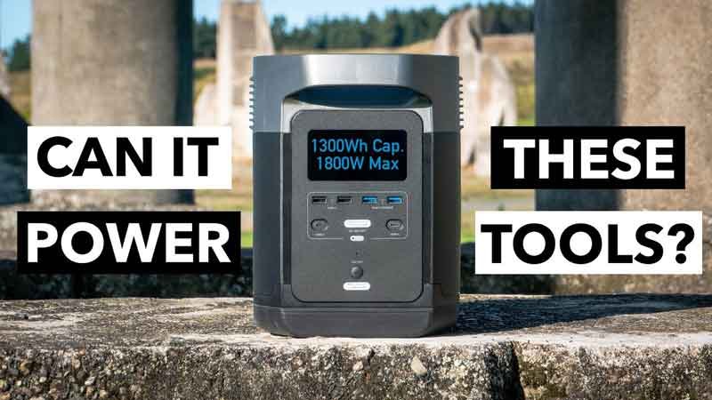 EcoFlow Delta 1300 Tested on Appliances