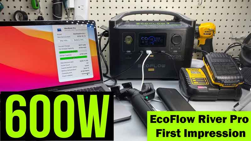 EcoFlow River Pro First Impression - Portable Generator
