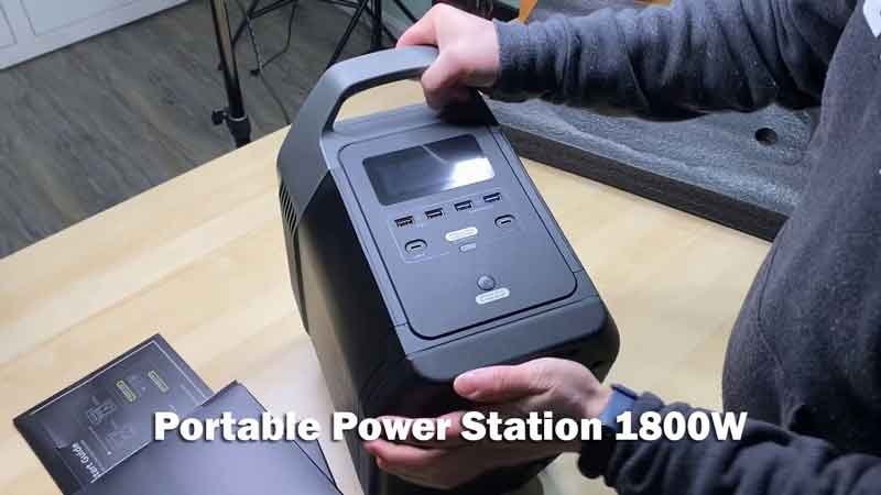 Portable Power Station 1800W