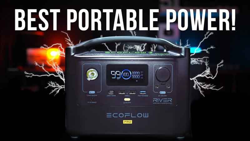 EcoFlow RIVER portable power station RIVER600-EU
