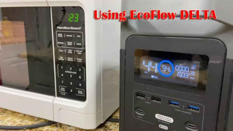 Using EcoFlow DELTA to run refrigerator