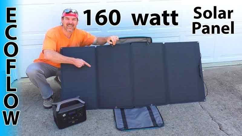 Waterproof SOLAR PANEL 160 Watt FOLDABLE
