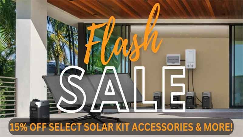 Flash Sale Solar Generator Kit