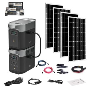 EcoFlow DELTA 2000wH Solar Kit
