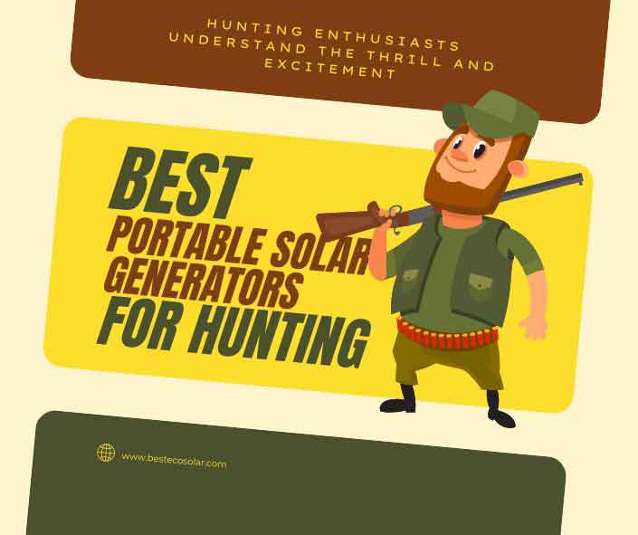 Best Portable Solar Generators for Hunting