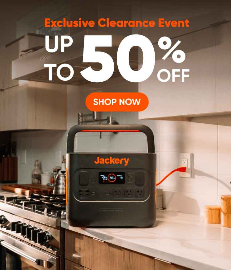 Jackery Clearance Event