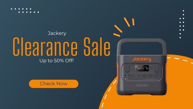 Jackery Clearance Event