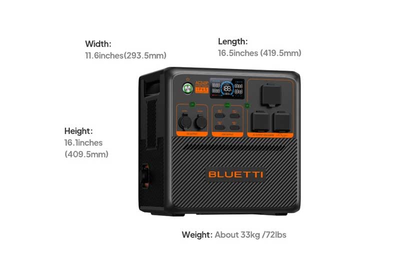 BLUETTI AC240P Power Station