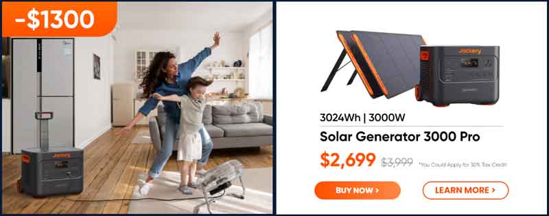 Jackery Home Backup Sale