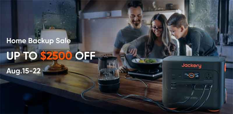Jackery-Home-Backup-Sale