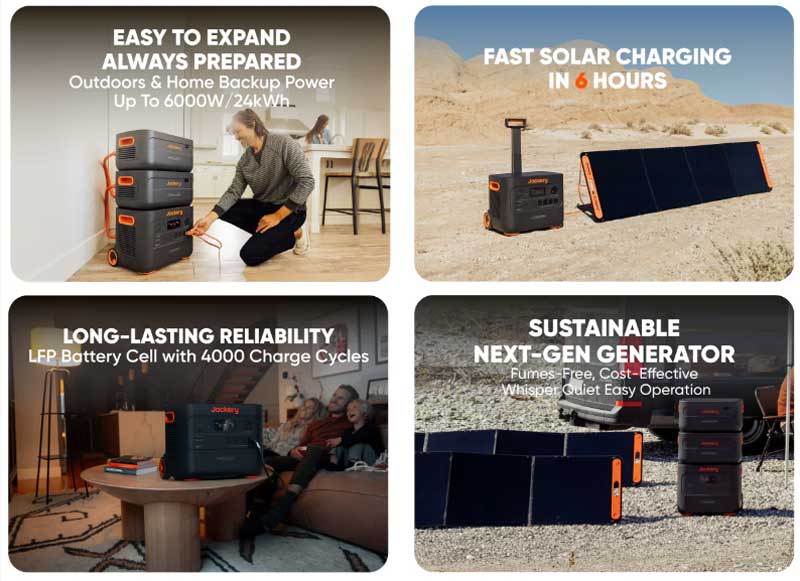 Jackery Solar Generator 2000 Plus