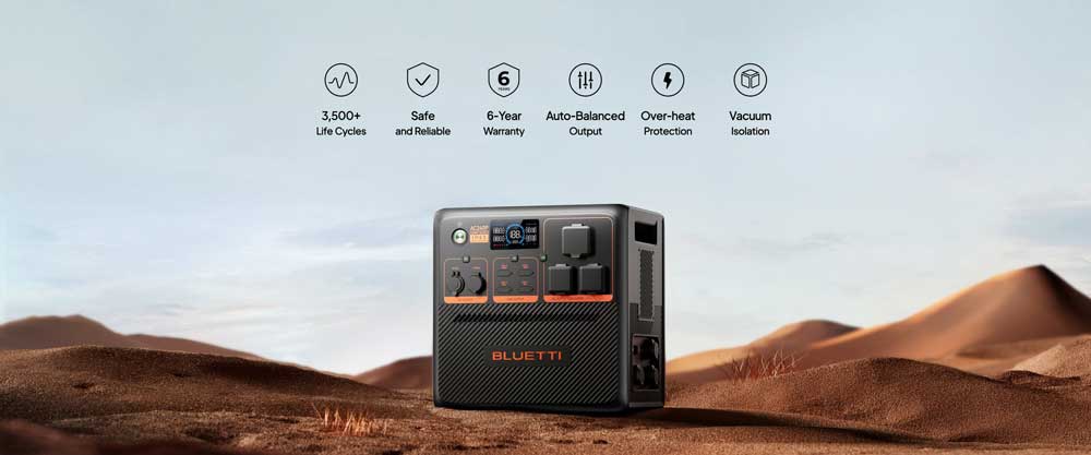 Review BLUETTI AC240P Power Station Portable