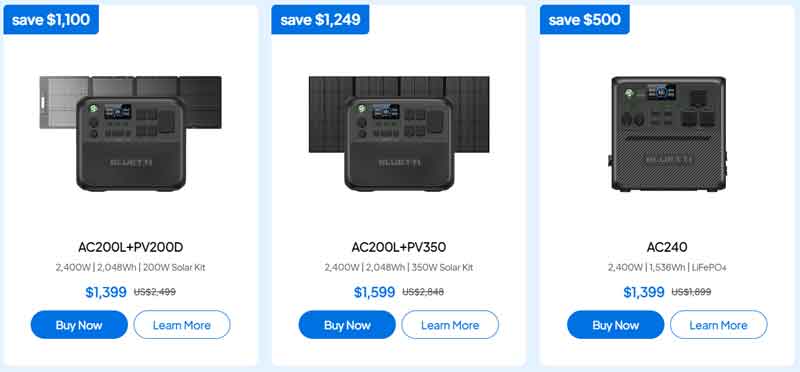 BLUETTI Power Week Sale