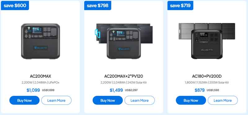 BLUETTI Power Week Sale