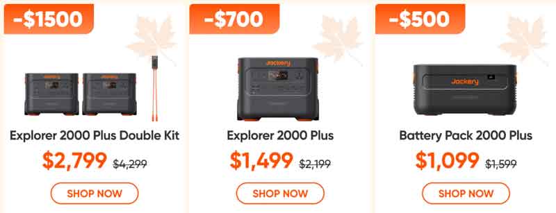 Jackery sale