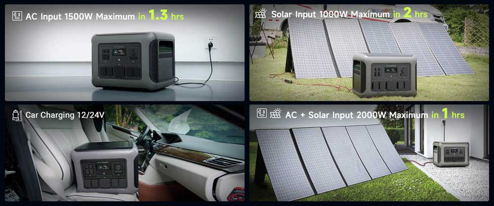 Multiple Charging Methods