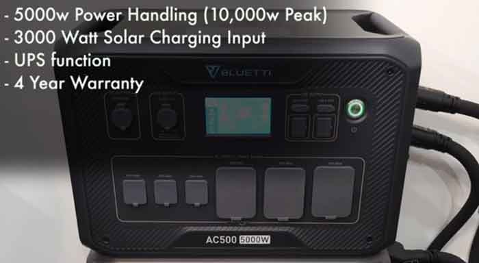 BLUETTI AC500 B300K Review