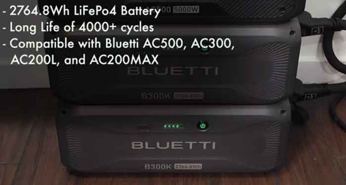 BLUETTI AC500 B300K Review