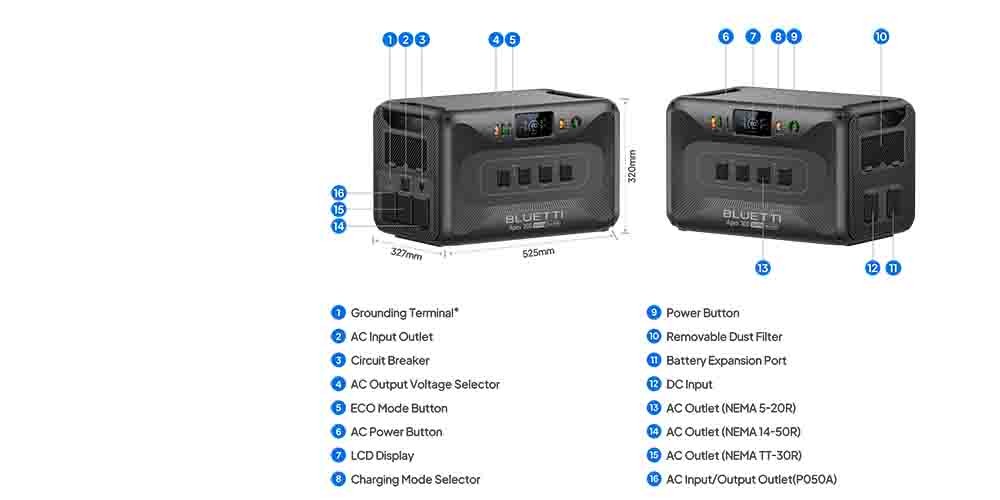 Bluetti Apex 300 Power Station