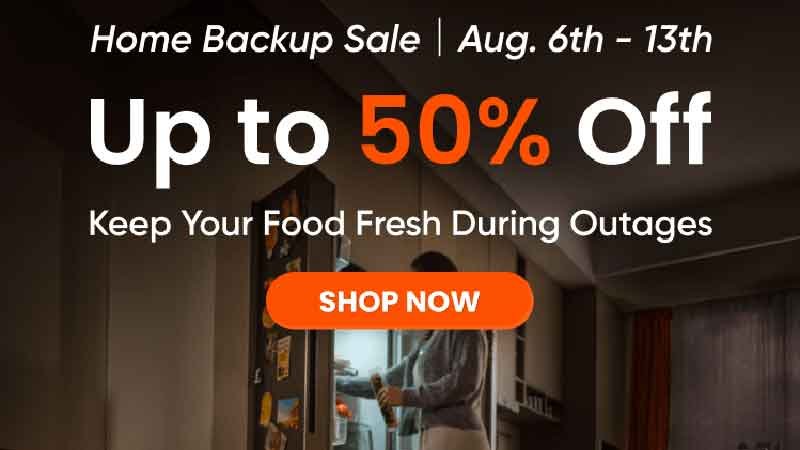 Jackery Home Backup Sale