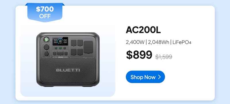 Bluetti Anniversary Sale 