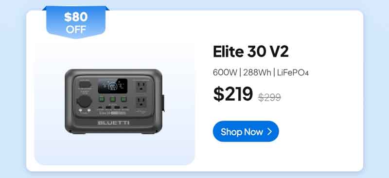 Bluetti Anniversary Sale 