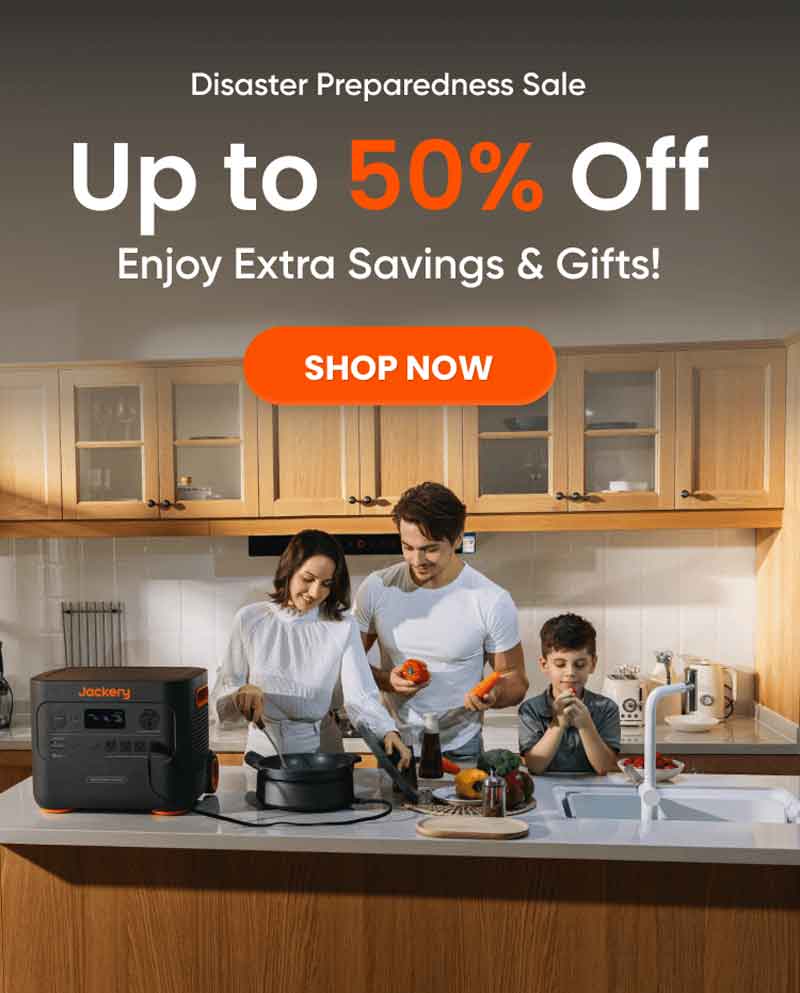 Jackery Disaster Preparedness Sale