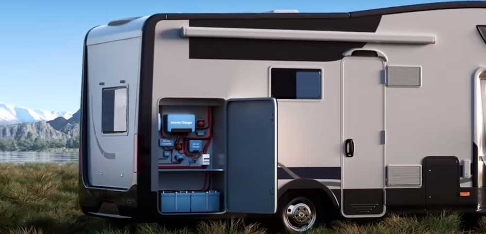 Complete RV Solar System With Batteries
