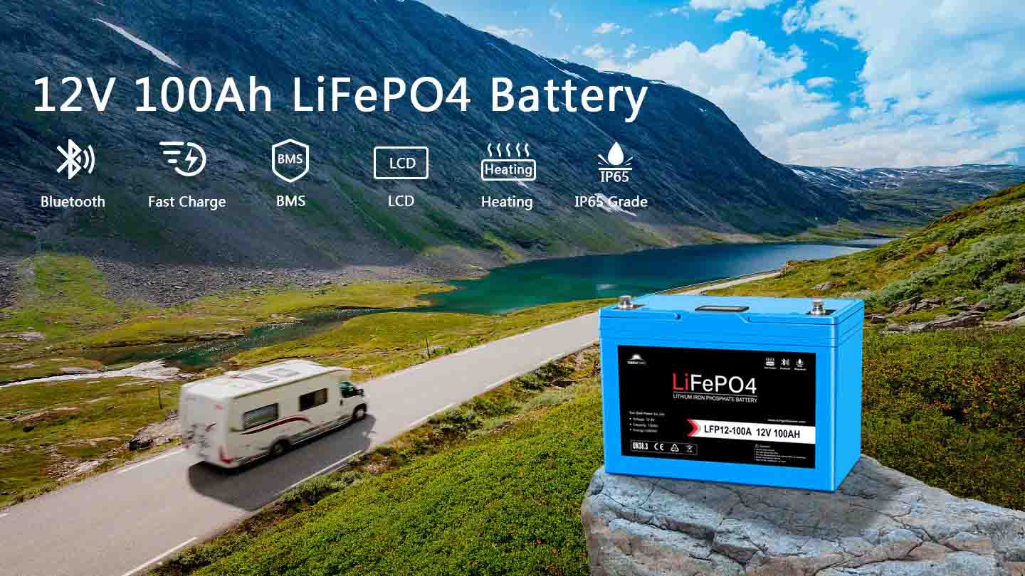 12V 100AH LiFePO4 Battery