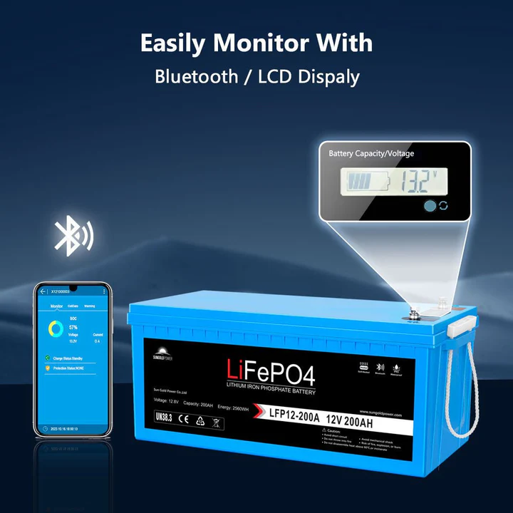 12V LiFePo4 Lithium Battery