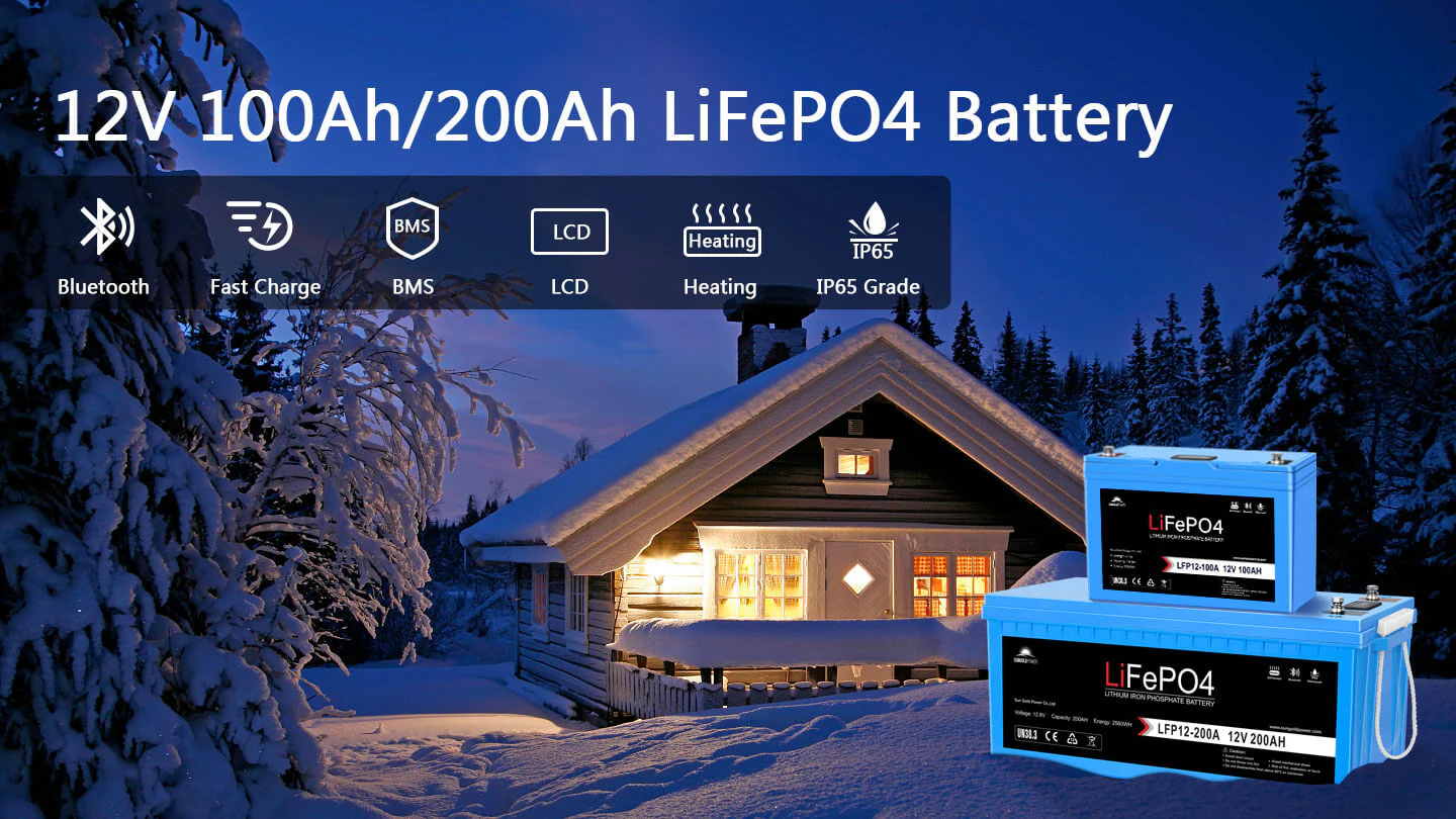 12V LiFePo4 Lithium Battery