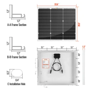 50 Watt Solar Panel