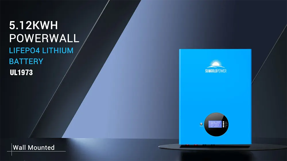 5KWH Powerwall LiFePO4 Lithium