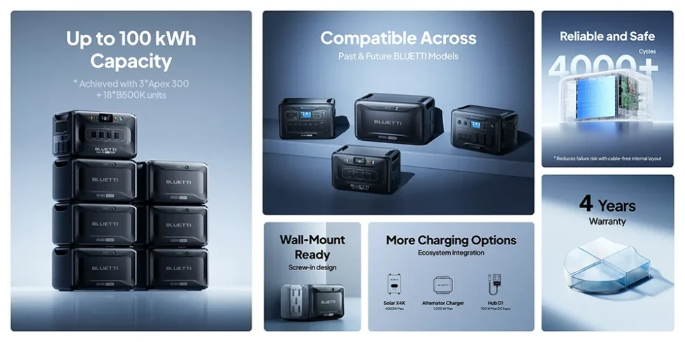 Bluetti B500K Expansion Battery