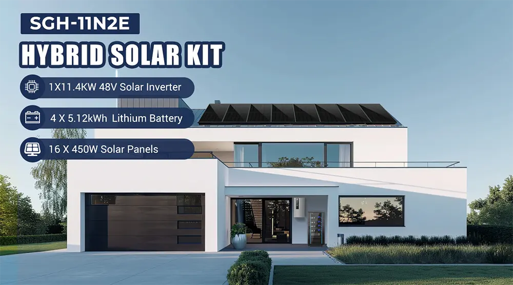 Hybrid Solar Kit 11.4KW 48V Split Phase