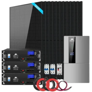 Hybrid Solar Kit 15.36KWH