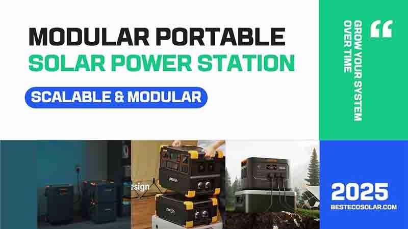 Modular Portable Solar Power Station