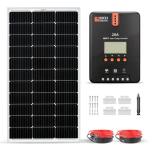 100 Watt RV Solar Kit