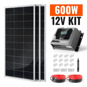 600 Watt RV Solar Kit