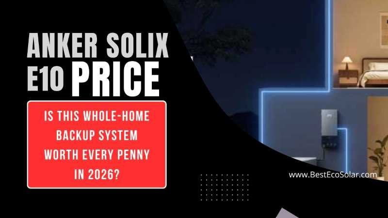 Anker SOLIX E10 Price