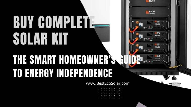 Buy Complete Solar Kit