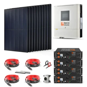 Hybrid Solar Kits 4000W 48VDC-120VAC Solar Kit