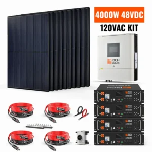 Hybrid Solar Kits 4000W 48VDC-120VAC Solar Kit