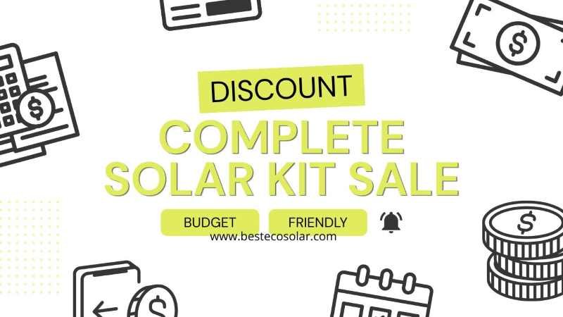 Complete Solar Kit Sale
