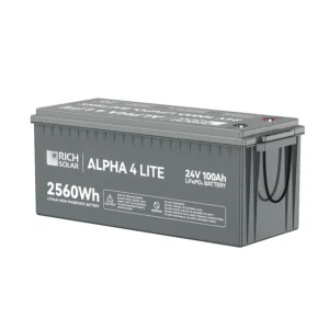 24V LiFePO4 Battery 100Ah