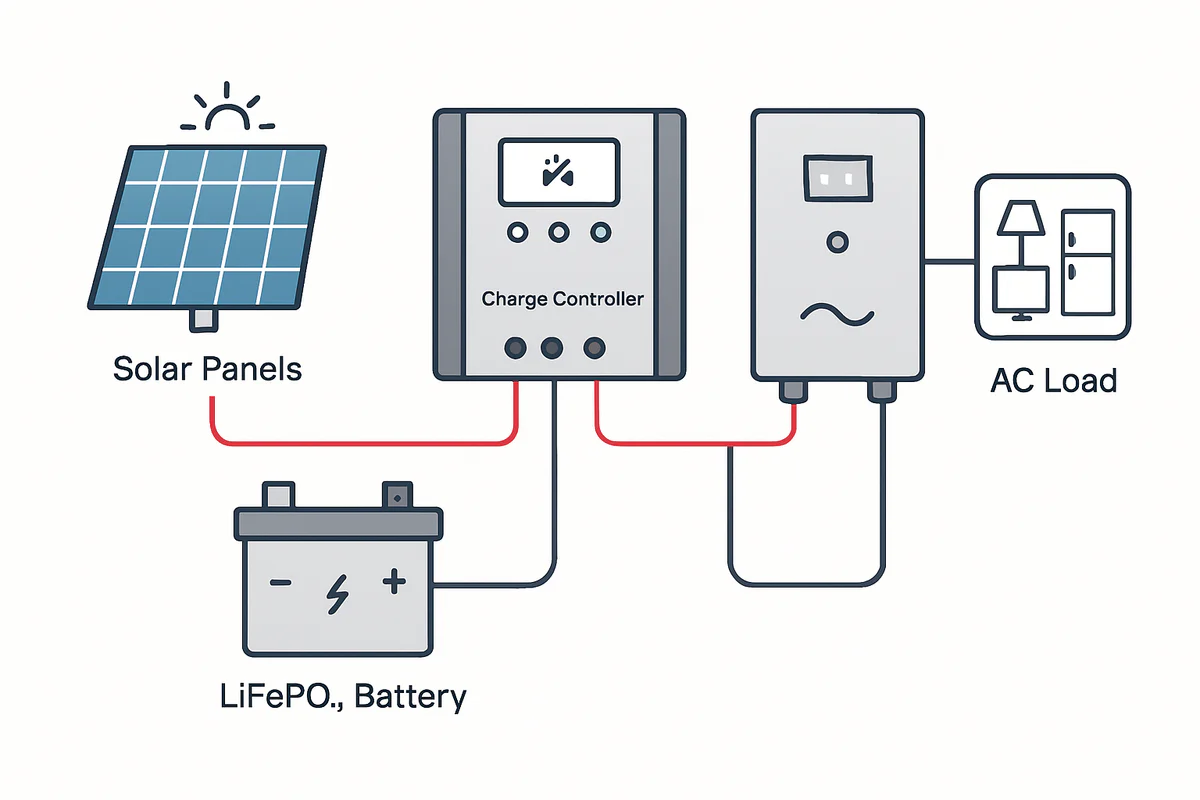 Wiring LiFePO4 Battery