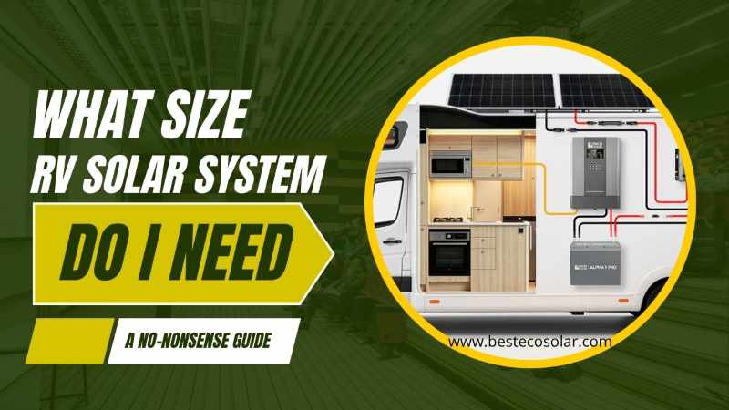 What Size RV Solar System Do I Need