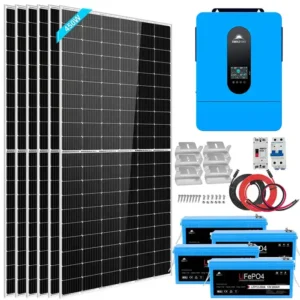 Cabin off-grid solar kit 6500W