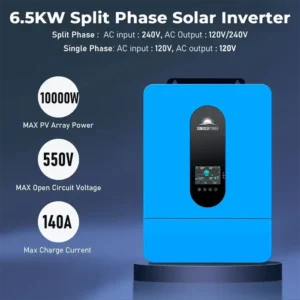 Cabin off-grid solar kit 6500W